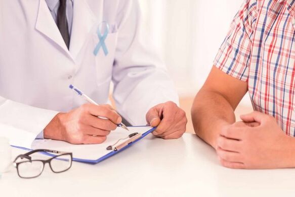 Discussão com um urologista sobre problemas de potência
