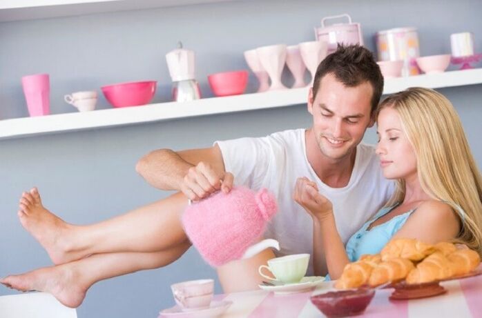 Relações entre um homem e uma mulher