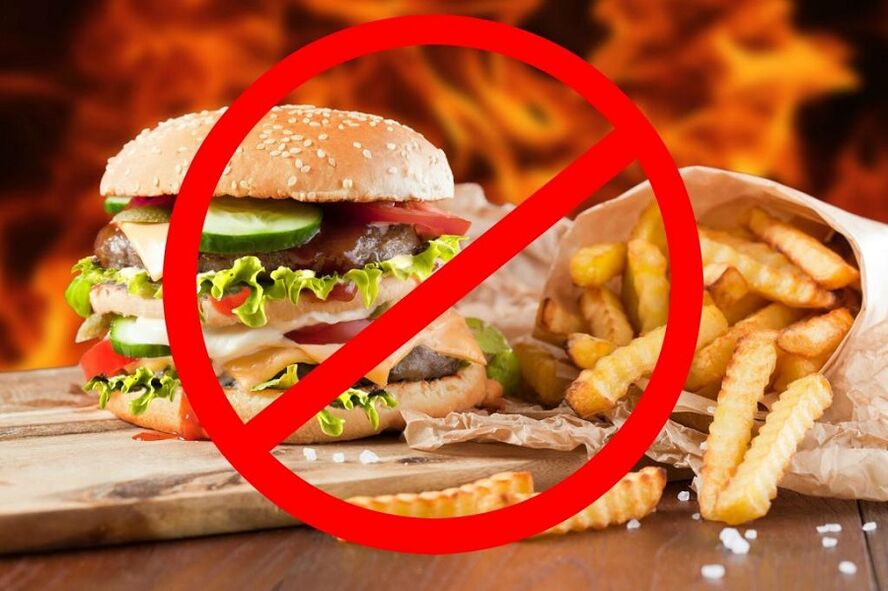 alimentos prejudiciais para potência